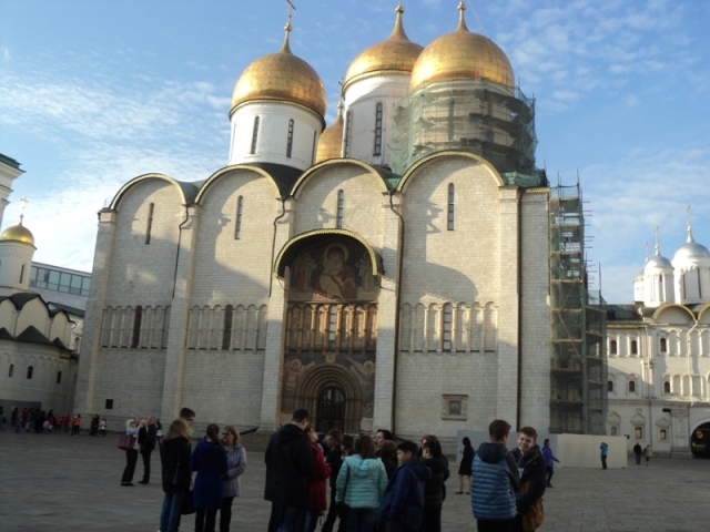 Kreml - Sobór Archangielski. Fot. Anna Koniecka